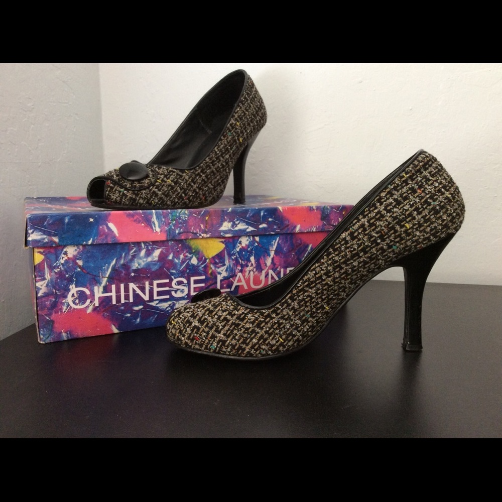 Open toe 4” heels